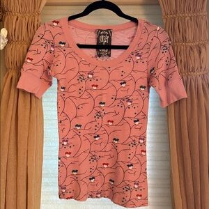 Sweet Child Pink Short Sleeve Top Tee Shirt